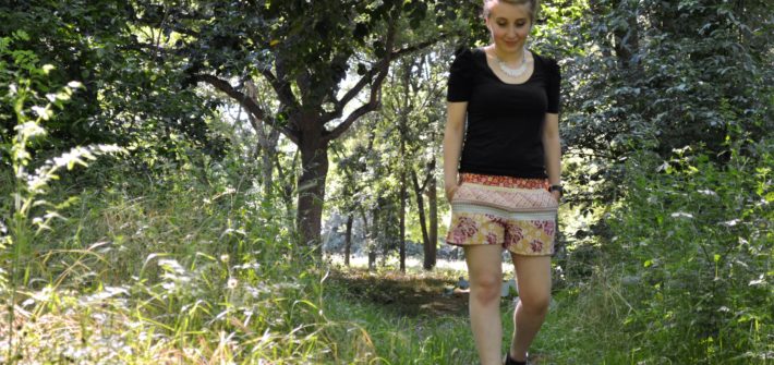 Short aime comme Manege taille basse