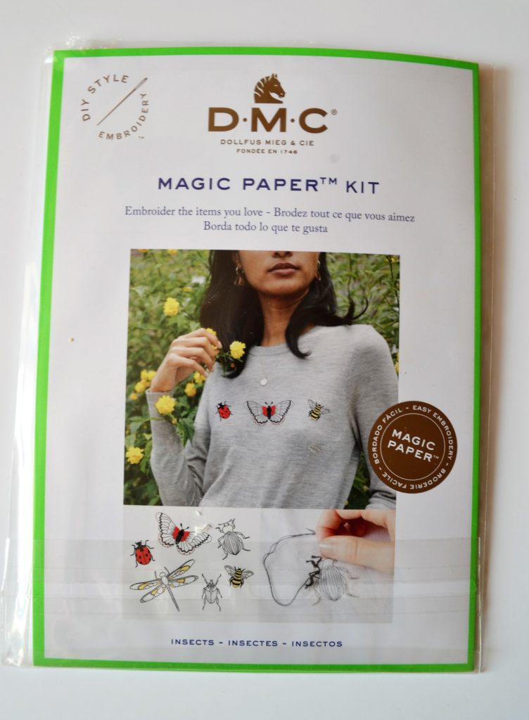 Kit broderie DMC Magic Paper Kit