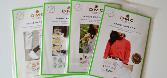 Kit broderie DMC Magic Paper Kit